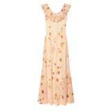 Daiiibabyyy  New Women's Long Dress Summer Fashion Print Elegant Women's Holiday Dresses Street Chic Comfortable Young Student Dress