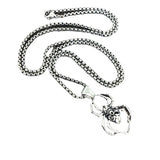 Daiiibabyyy Vintage Hip Hop Punk Spider Pendant Chain Necklace For Women Men On The Neck Fashion Jewelry Gift Silver Color Choker