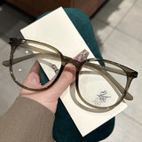 DAIIIBABYYY  -  Anti Blue 0 -1 -1.5 ~ -4.0 Round Finished Myopia Glasses Women Student Computer Shortsighted Eyewear Prescription Eyeglasses