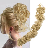 DAIIIBABYYY  -  Messy Bun Hair Piece Curly Wavy Hair Bun Scrunchies Extensions Long Ponytail Extensions Ponytail DIY Wrap Around Bun Hair