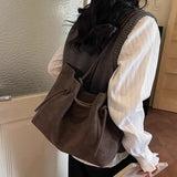 Daiiibabyyy  Trendy All Match Solid Y2k Aesthetic Women's Handbags Fashion Simple Solid Shoulder Bags 2026 Korean Office Lady Underarm Bag