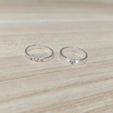 Daiiibabyyy  Fashion Adjustable Cat Dog Couple Rings for Women Simple Design Overlapping Wear Cute Gifts Rings for Girlfriend Wedding Jewelry