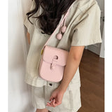 Daiiibabyyy  Luxury Brand Mini Yellow Crossbody Bag for Women Soft PU Leather Shoulder Purse Fashion Cell Phone Flap Pocket Ladies Accessory