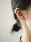 Daiiibabyyy 925 Silver Needle Shiny Zircon Stud Earrings Women  Style Cute Sweet Jewelry Accessories  Simple Fashion Jewelry Accessories
