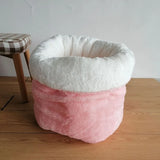 DAIIIBABYYY  -  Cute pet Sleeping Bag,Warm Soft Dog Cat Litter Bed,Pet House,Lovely Puppy Nest Mat Cushion,Small Dogs Bed,Chihuahua Teddy Kennel