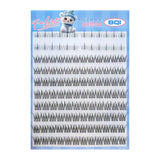 Daiiibabyyy  10rows Glue-free Curly Natural False Eyelashes Large Capacity Densely Upper And Lower Lash Extension Suitable For All Eye Types
