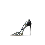 Daiiibabyyy  New Women's Shoes Exquisite Rhinestones Pointed High Heels for Woman Fashion Model Casual Shoes Designer Shoes Zapatos De Mujer
