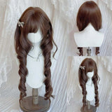 Daiiibabyyy  Synthetic Brown Wigs Cosplay Wig