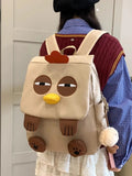 Daiiibabyyy  Cute Cartoon Mochilas Mujer University Student Mochila Funny Bag Large Capacity Backpack New Novelty Bolsa Feminina