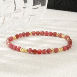 DAIIIBABYYY  -  Original Design Bohemian Charm Bracelets Women Gold Plated Natural Semi-Precious Stone Beads Pearl Copper Women's Gift
