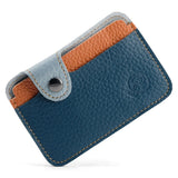 DAIIIBABYYY  -  Ultra-thin Leather Mini Wallet Slim Bank Credit Card Holder Men Business Small ID Case For Women Purse 2 Slots Card Holder
