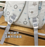 Daiiibabyyy  Fashion Kawaii Y2k Backpack Preppy Cute Star Print Girls Schoolbags High-capacity Outdoor Travel Backpacks for Women Students