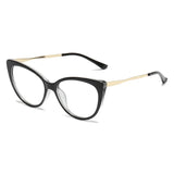 Daiiibabyyy  Fashion Cat Eye Optical Glasses Frames Women Vintage Clear Lens Optical Eyeglasses Frame Prescription Spectacle Frames