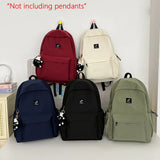 Daiiibabyyy  Backpack for College Students, Simple and Versatile Design, Large Capacity Backpack for Junior High School Students, Backpack