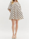 Daiiibabyyy  Elegant Floral Print Midi Dress with V-Neckline and Ruffled Sleeves Perfect for Maternity Wear or Casual Outings