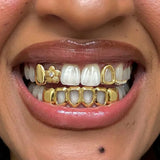Daiiibabyyy  Best-Selling Personalized And Fashionable Braces. Flower Three-Piece Set For Halloween. Personalized Tooth Ornaments.