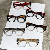 DAIIIBABYYY  -  Cat Eye Glasses Blue Light Blocking Women Designers Eyeglasses Optical Spectacle Computer Eye Protection Glass Fashion Eyewear