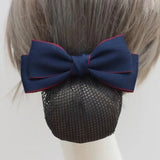 Daiiibabyyy  Vintage Ribbon Bowknot Spring Clip Headwear Korean Style Bun Snood Hairpin Hair Accessories Nurse Hair Clip Bank
