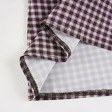 Daiiibabyyy  Women Vintage Plaid Midi Skirt High Waist Pleated Flowy A Line Long Skirt Casual Daily Checkered Skirts