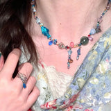 DAIIIBABYYY  -  Summer Resin Colorful Cartoon Fish Pendant Beads Choker Necklace Women Boho Charm Y2K Beach Ocean Jewelry EMO Accessories