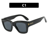 DAIIIBABYYY  -  Fashion Square Sunglasses Women Brand T-Shaped Large Frame Sun Glasses Trendy Hip Hop Eyewear Shadow for Female Eyeglasses UV400