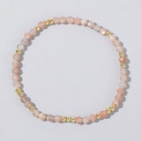 DAIIIBABYYY  -  Original Design Bohemian Charm Bracelets Women Gold Plated Natural Semi-Precious Stone Beads Pearl Copper Women's Gift