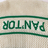 Daiiibabyyy  New Casual Versatile Lazy Style Striped Knitted Tote Bag Large Capacity Underarm Bag Personalized Women's Bag