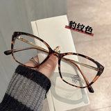 Daiiibabyyy  Material Man Glasses Frames Cat Eye Shape Anti Blue Light Woman Glasses Hot Selling Eyeglass Frames for Women