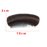 Daiiibabyyy  Wig Cushion Stable Hair Roots Volumizing Fiber Insert Comb Invisible Fluffy Hair Pad Female Heightening Artifact Hairstyle Tool