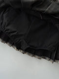 DAIIIBABYYY  -  Sweet Hot Girl Retro College Style Plaid Pleated Short Skirts Women's Summer High Waist Slim Bow Lace-up Anti-exposure Skirt