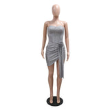 DAIIIBABYYY  -  Sexy Dresses for Woman 2025 New off the Shoulder Sequined Mini Length Elegant Ladies Evening Night Club Vestidos Mujer Dress New