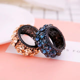DAIIIBABYYY  -  Young Girls Hair Ring Headwear Korean rhinestone hair clip with a high ponytailhair ring clip Glitter hair clip hair Accessories
