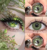 1pair Gray Color Contact Lenses Softlens for Eyes Lenses Cosmetic Eyecontacts fast shipping Yearly Use