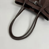 Daiiibabyyy  Retro Underarm Bag for Women, New Trendy Fashion, Casual Commuter Tote Bag, Large Capacity Shoulder Bag