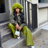 Daiiibabyyy  y2k Fluffy Faux Fur Bucket Hat Women Rabbit Fur Warm Thick Plush Winter Hat Lady Luxury Fashion Furry Panama Fisherman Cap