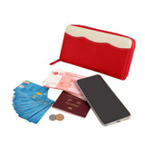 DAIIIBABYYY  -  Anti-theft Brush Card Holder Purse 2025 New RFID Genuine Leather Wallet Passport Holder Woman Clutch Bag