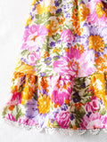 DAIIIBABYYY  -  Floral Printed Strappy Mini Dress Bow Tie Pink Ruffles Sexy Summer Sundress Chic Backless Party Dresses Ladies Vestido