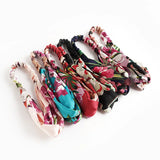 Daiiibabyyy  New Fashion Women Summer Style Print Headbands Bohemian Girl Cross Turban Bandage Bandanas Hairbands Hair Accessories