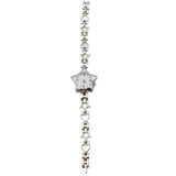 Daiiibabyyy  New Y2K Pocket Watch Charm Bracelets Zinc Alloy Adjustable Chain Clock Pendant Star Shape Charm Bag Decoration Women