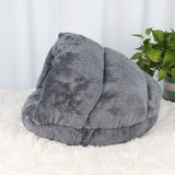 DAIIIBABYYY  -  Soft Cat Bed Cat winter house Warm Plush Pet Puupy Kitten Nest Kennel Deep Sleep Cats Cave House For Cats Small Dogs Products