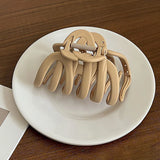 Daiiibabyyy  Hot Design Top Grade Pumpkin Hair Claw Clip For Women Back Long Hair Hold Barrette Hairpin Hair Crab Clips Hair Accessories