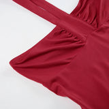 DAIIIBABYYY  -  Elegant Fashion Sexy Slim Halter Top Solid Folds Backless Slash Neck Sleeveless Tank Tops Women 2025 Summer Streetwear