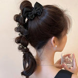 Daiiibabyyy  Exquisite bow, spiral telephone line, hair loop, cute pearl bubble braid, headband, ponytail, braided hair cord, headband access