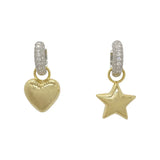 Daiiibabyyy Asymmetric Metal Crystal Pendant Earrings European American Style Personalized Fashion Stud Earrings Ladies Travel Accessories