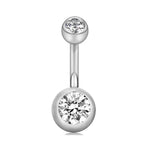 DAIIIBABYYY  -  Fashion Crystal Belly Piercing for Women Sexy Navel Ring Ombligo Belly Button Piercing Body Piercing Jewelry Wholesale