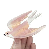 Daiiibabyyy  1/2pcs Sweet and cute new vinegar hair clip, bird animal, shark clip, swallow clip, dished hair, ponytail clip, hair catcher