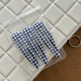 Daiiibabyyy  Fashionable polka dot hairpin pair clip cute girl plaid dripping oil big water drop BB clip