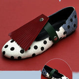 Daiiibabyyy  Bohemia Women Mary Jane Shoes Retro Round Head Casual Shoes for Woman Comfortable Shallow Flat Shoe Designer Shoes Zapatos Mujer