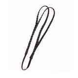 Daiiibabyyy  Pop Synthetic Head hoop Headwear 4 colors Twist Headband Wig Headband Braided Hair Band Synthetic Wig Double Braided