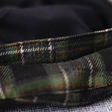 Daiiibabyyy  berets Fashion Beret Wool Plaid Green Casual Beanie Retro Literary Forward Cap Peak Cap Driver Women Hat FDM01